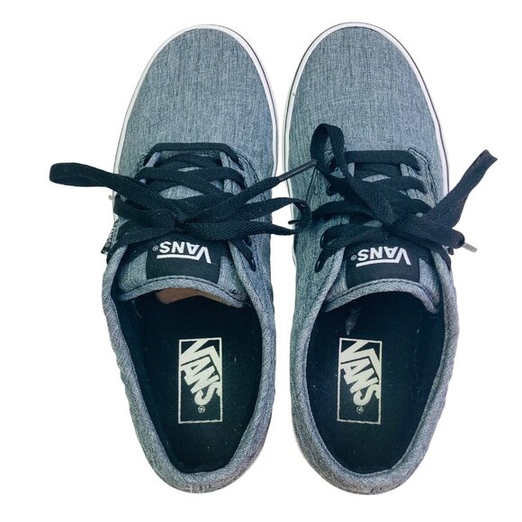 Vans Atwood Deluxe Comfort Skate Shoes Gray Mens Size 8 Sneakers Low Top VGC - Picture 6 of 10